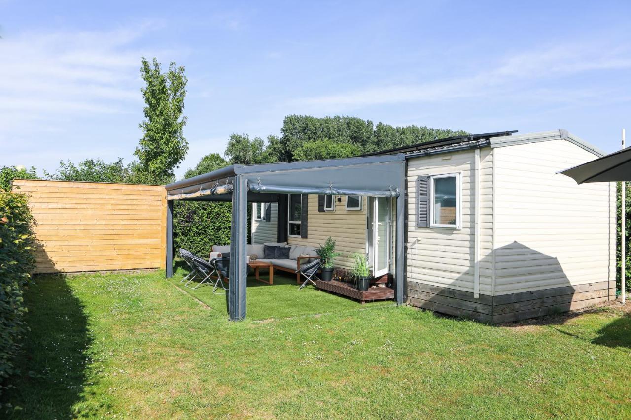 Chalet Op 5* Camping De Paardekreek 科特海讷 外观 照片