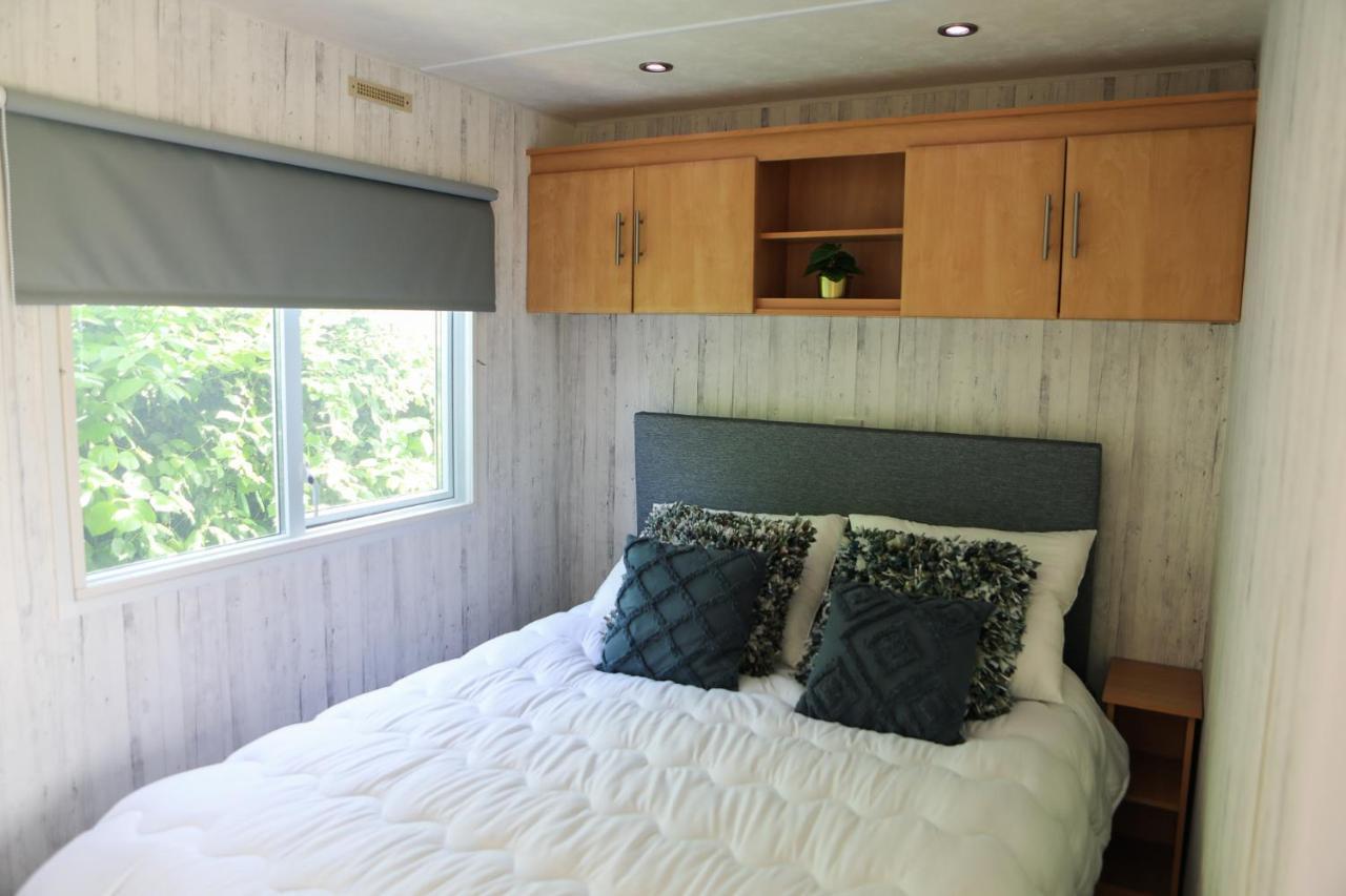 Chalet Op 5* Camping De Paardekreek 科特海讷 外观 照片